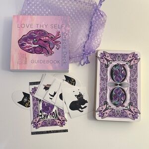 Love Thy Self oracle deck with Guidebook